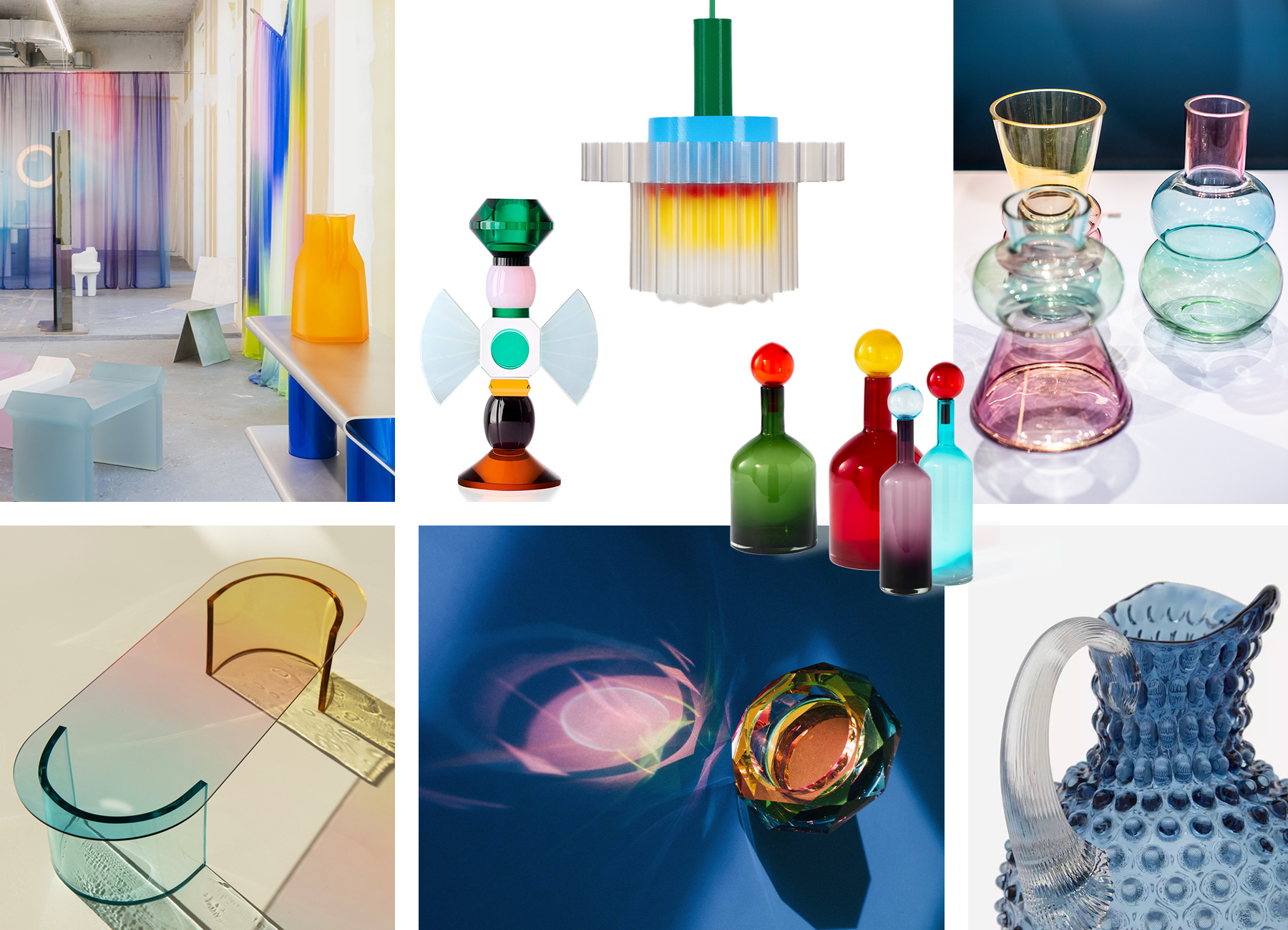 gekleurd glas