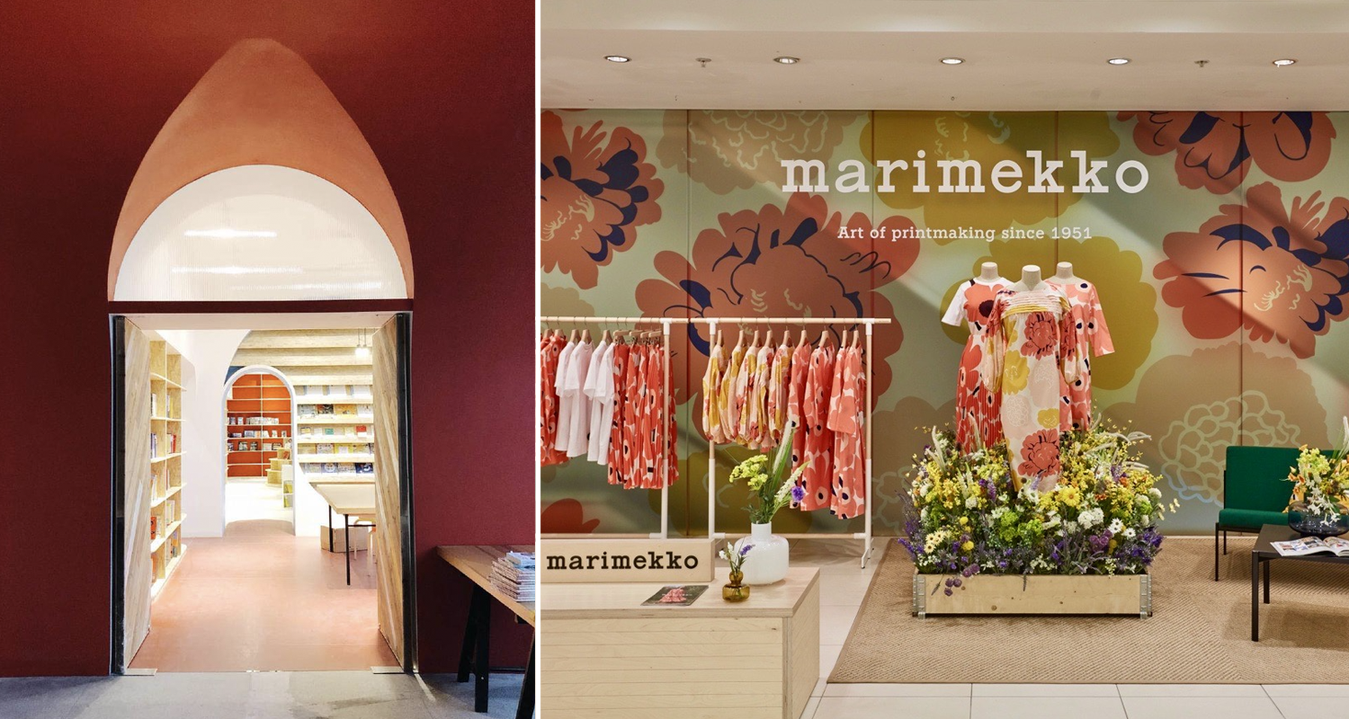 retail design - Storyland Shanghai door Mass Design, vm Marimekko in Fenwick door Flourish Trading